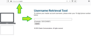 retrieve roadrunner email username