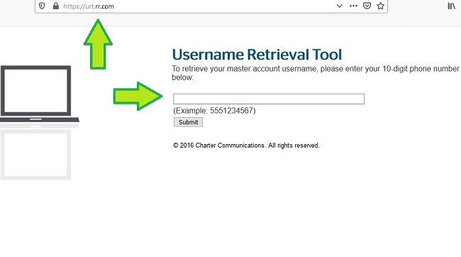 retrieve roadrunner email username